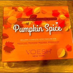 Voesh pumpkin spice pedicure in a box 4 step kit
